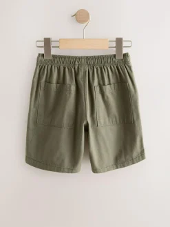 Online Next 3 Pack Shorts (3-16yrs) Navy/Khaki