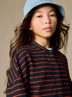 Next Textured Striped Cardigan (3-16yrs)^ Knitwear & Sweaters|Knitwear