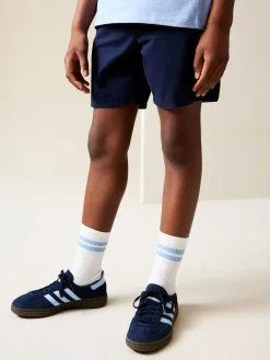 Sale Next 2 Pack Shorts (3-16yrs) Navy/Stone