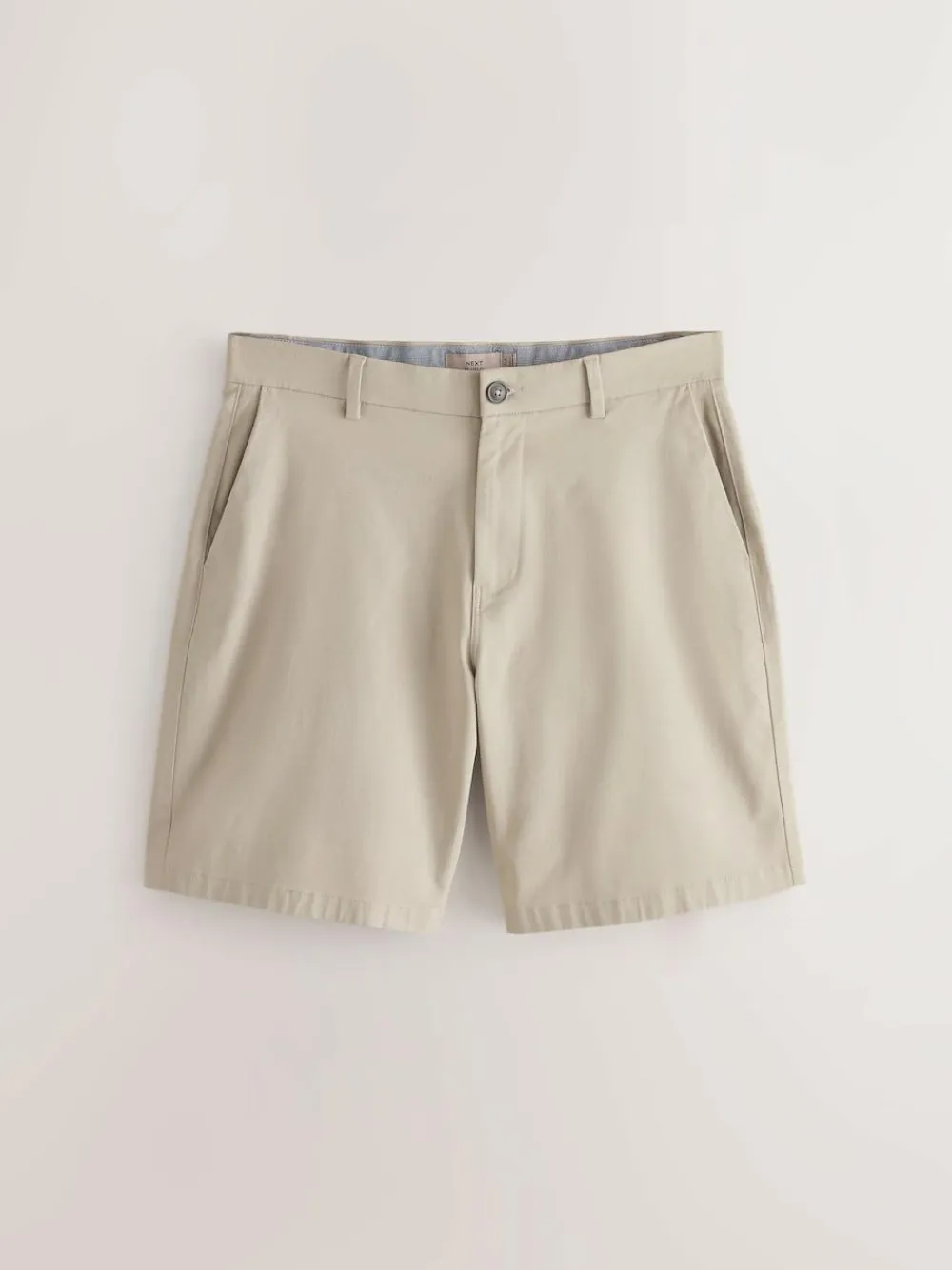 Clearance Next Loose Fit Stretch Chino Shorts 2 Pack Navy/Stone