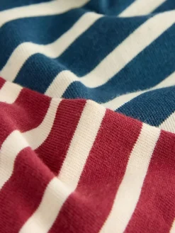 Next 100% Cotton Long Sleeve Stripe T-Shirt (3mths-7yrs)^BOY Tops|T-Shirts