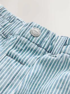 Next Navy/White Wide Leg Jeans (3mths-7yrs)