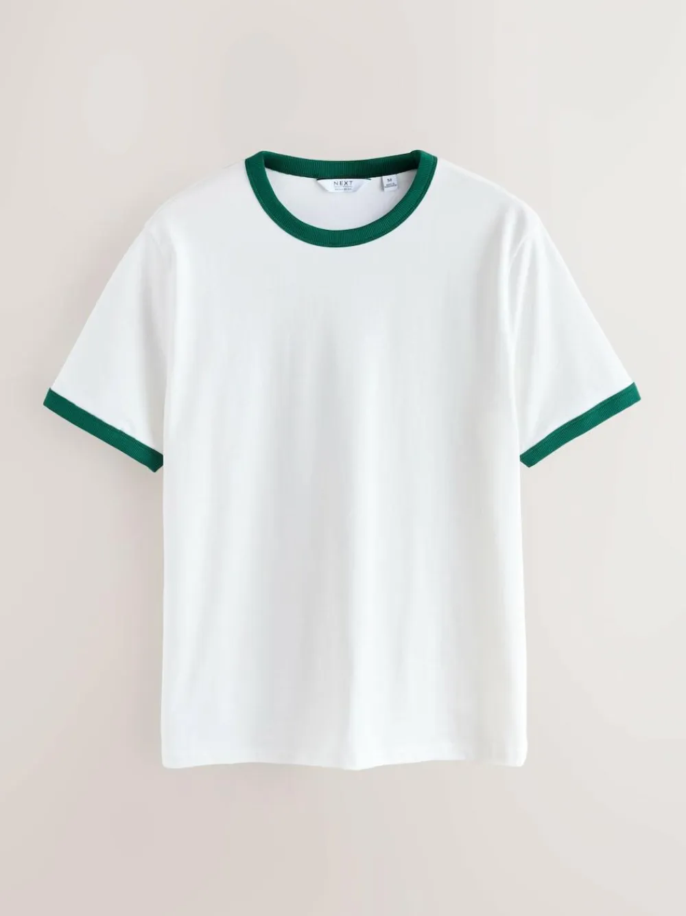 Next Navy/White/Neutral Stone 3 Pack Slim Fit Ringer T-Shirt^ Tops & T-Shirts