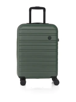 Nere STORI 55CM Cabin Suitcase Green
