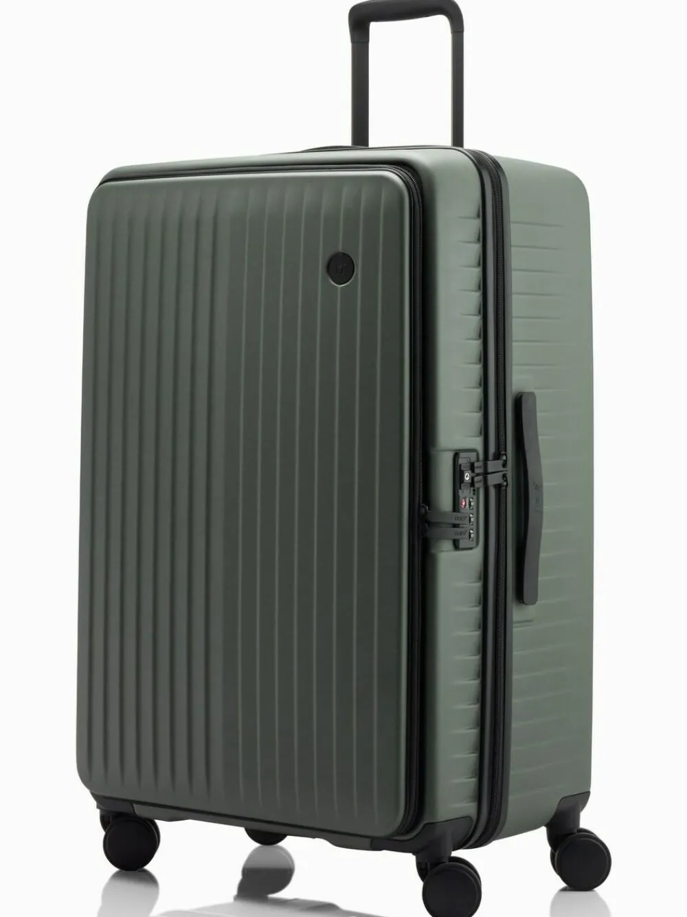 Clearance Nere Venture DUAL OPEN 75CM Suitcase Green