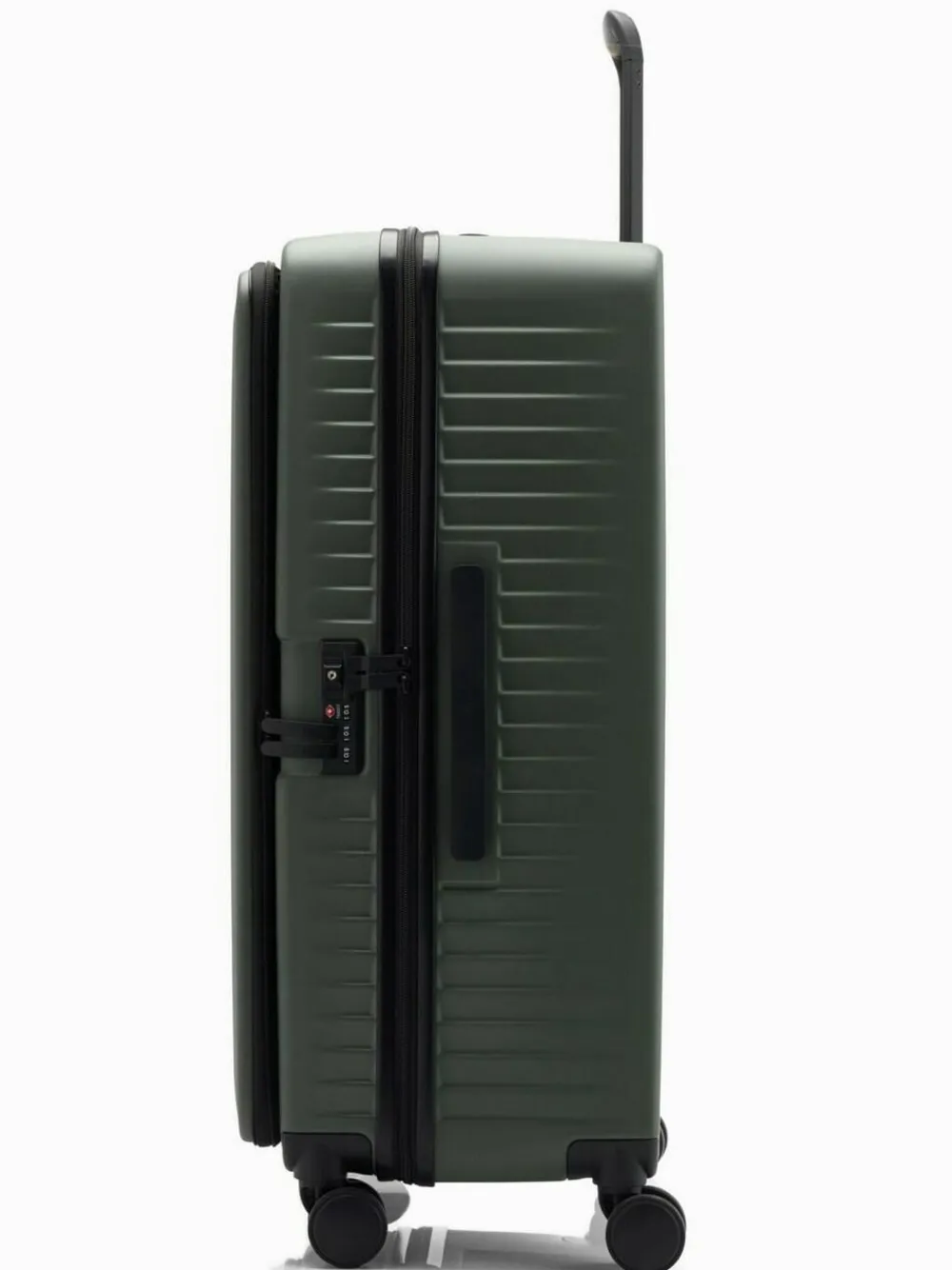 Clearance Nere Venture DUAL OPEN 75CM Suitcase Green