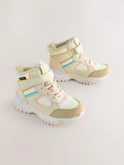 Online Next Neutral / Pastel Waterproof Walking Boots