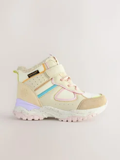 Online Next Neutral / Pastel Waterproof Walking Boots