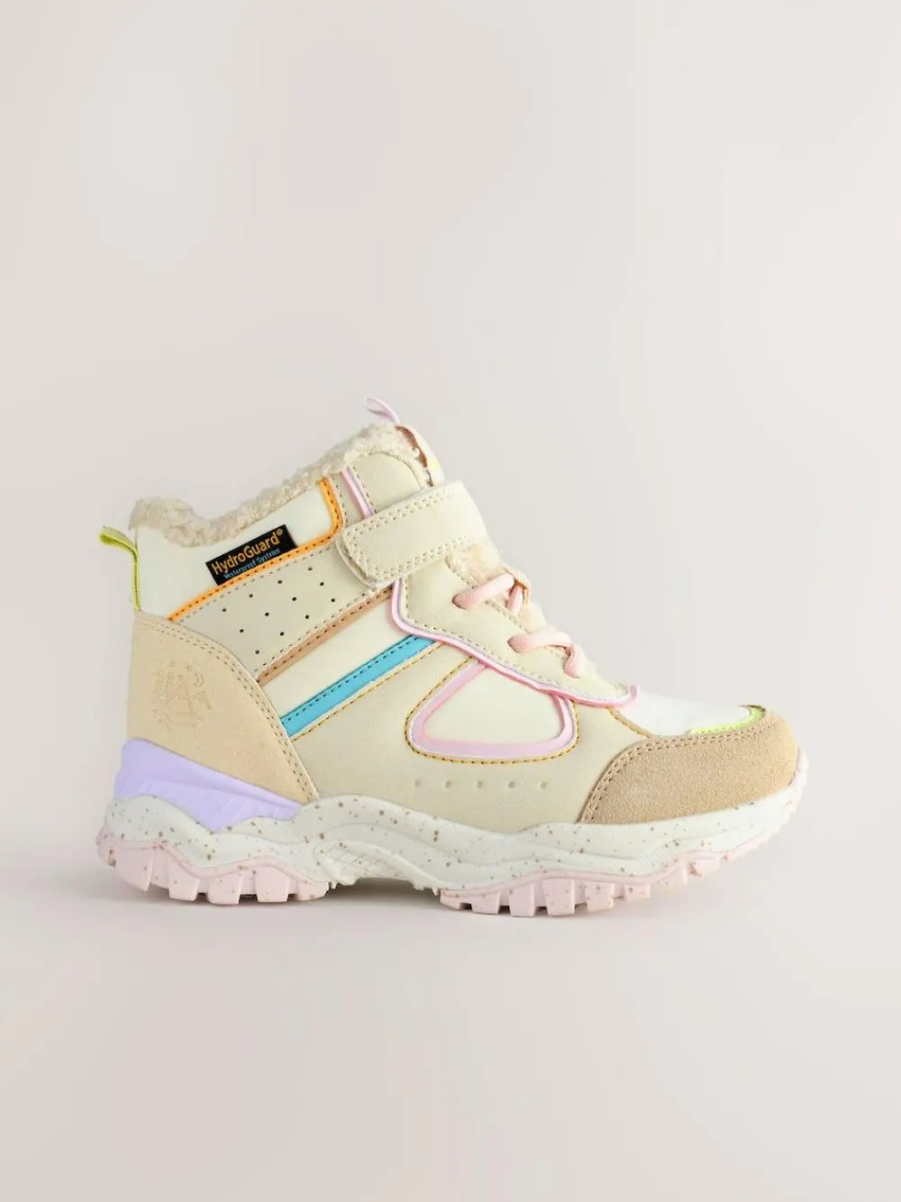 Online Next Neutral / Pastel Waterproof Walking Boots