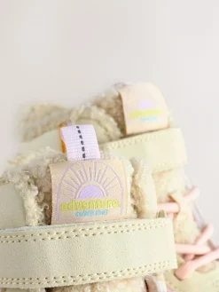 Online Next Neutral / Pastel Waterproof Walking Boots