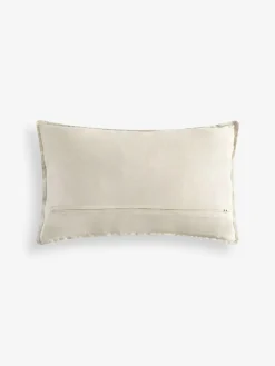 New Next Neutral 30 X 40cm Embellished Chic Eye Cushion