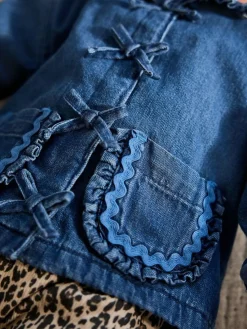 Next Neutral Animal Baby Denim Jacket, Top and Leggings Set 3 Piece (0mths-2yrs)^ Sets & Co-Ords|Sets & Co-Ords