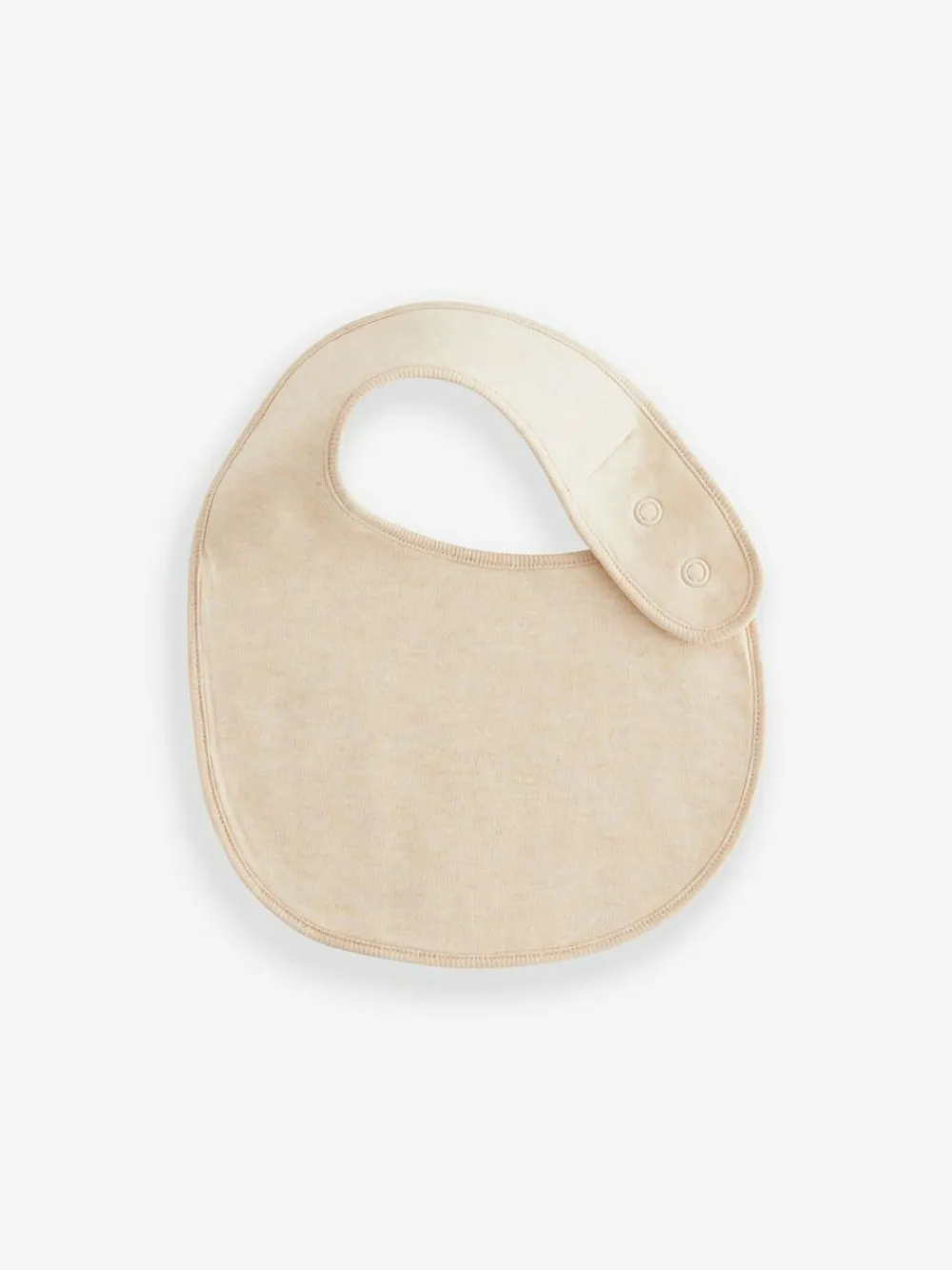 Next Neutral Baby 100% Cotton Bibs 5 Pack