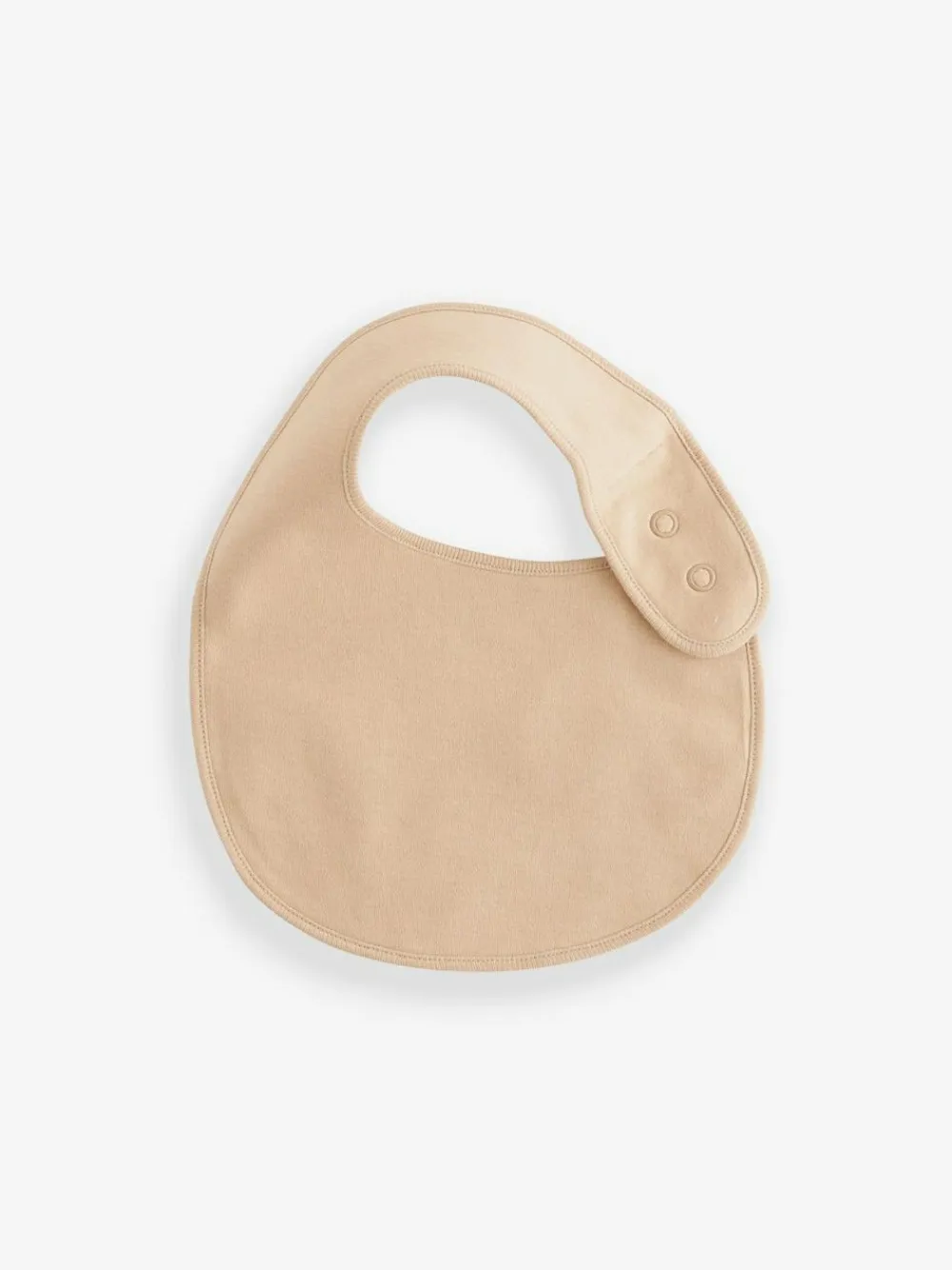 Next Neutral Baby 100% Cotton Bibs 5 Pack