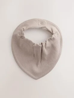 Sale Next Neutral Baby Bibs 5 Pack