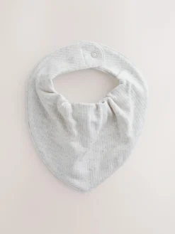 Sale Next Neutral Baby Bibs 5 Pack