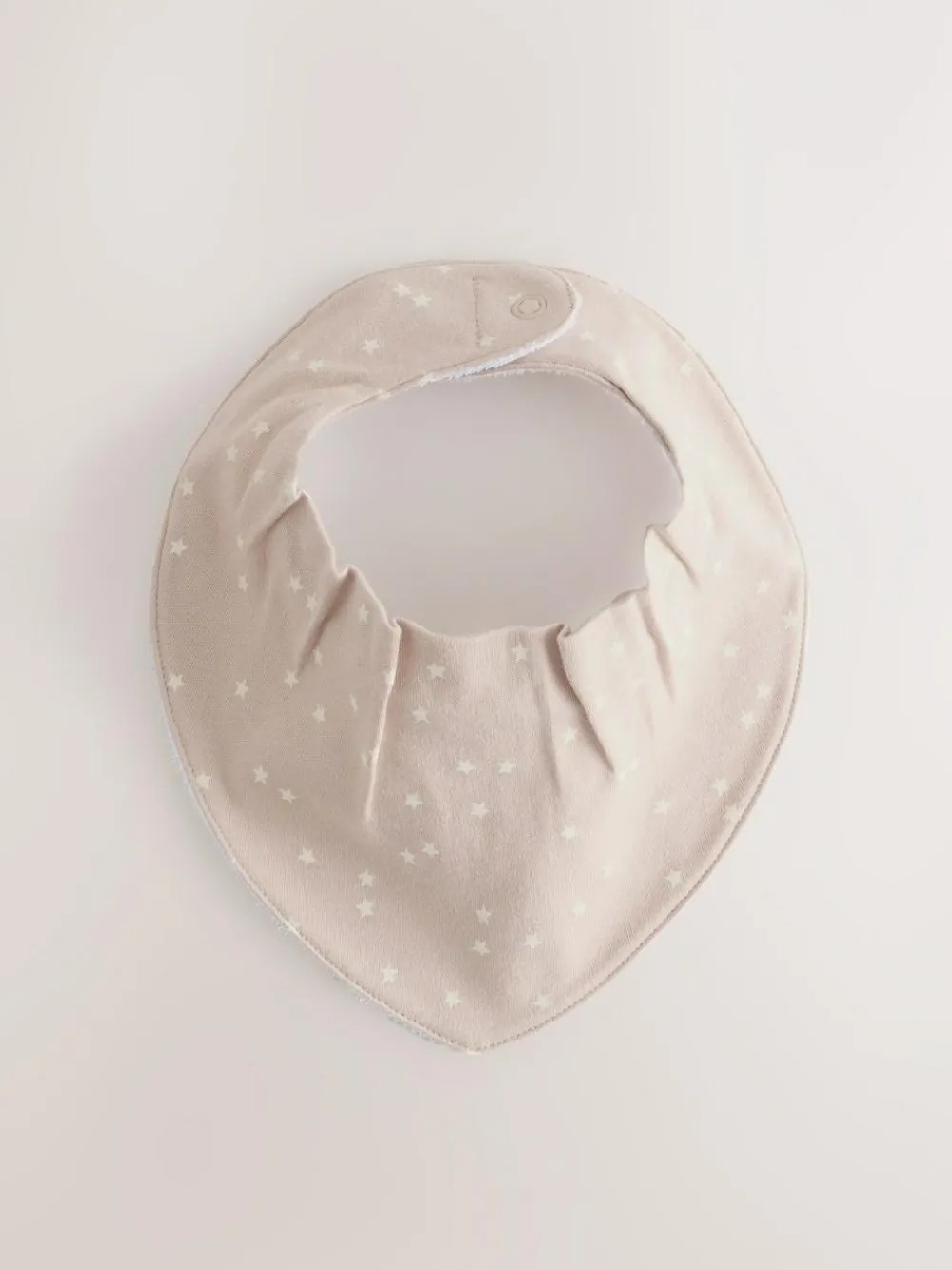 Online Next Neutral Baby Dribble Bibs 5 Pack