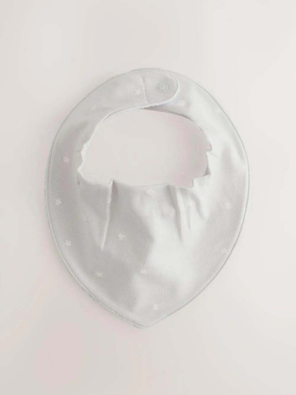 Online Next Neutral Baby Dribble Bibs 5 Pack