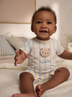 Next Baby Jersey Romper^ Rompers & Overalls