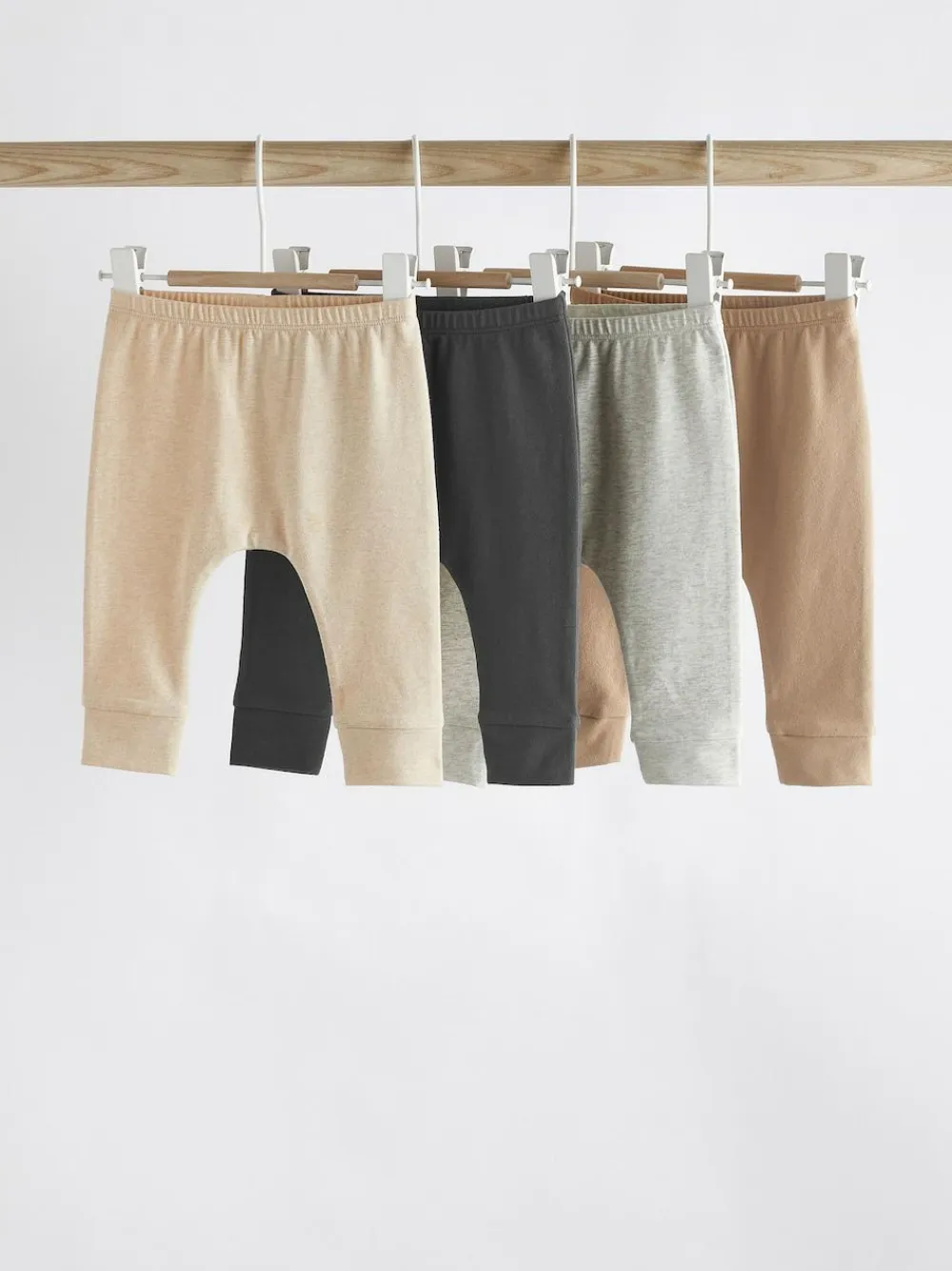 Next Neutral Baby Leggings 4 Pack (0mths-2yrs)^BOY Unisex|Pants & Leggings