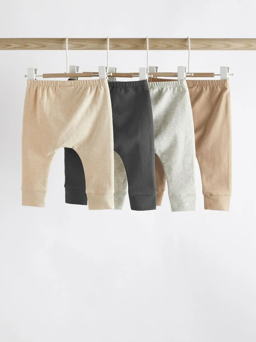Next Neutral Baby Leggings 4 Pack (0mths-2yrs)^BOY Unisex|Pants & Leggings