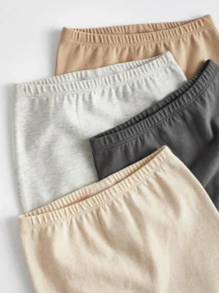 Next Neutral Baby Leggings 4 Pack (0mths-2yrs)^BOY Unisex|Pants & Leggings