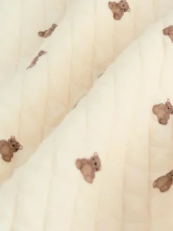 Best Next Neutral Bear Baby Quilted Sweat and Joggers Set (0mths-2yrs)