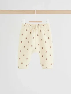 Best Next Neutral Bear Baby Quilted Sweat and Joggers Set (0mths-2yrs)