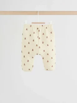 Best Next Neutral Bear Baby Quilted Sweat and Joggers Set (0mths-2yrs)