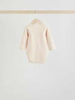 Next Long Sleeve Baby Bodysuits 5 Pack^ Baby Girls|Baby Girls