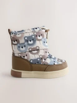 Hot Next Neutral Bear Thermal Thinsulate™ Lined Quilted Water Resistant Boots