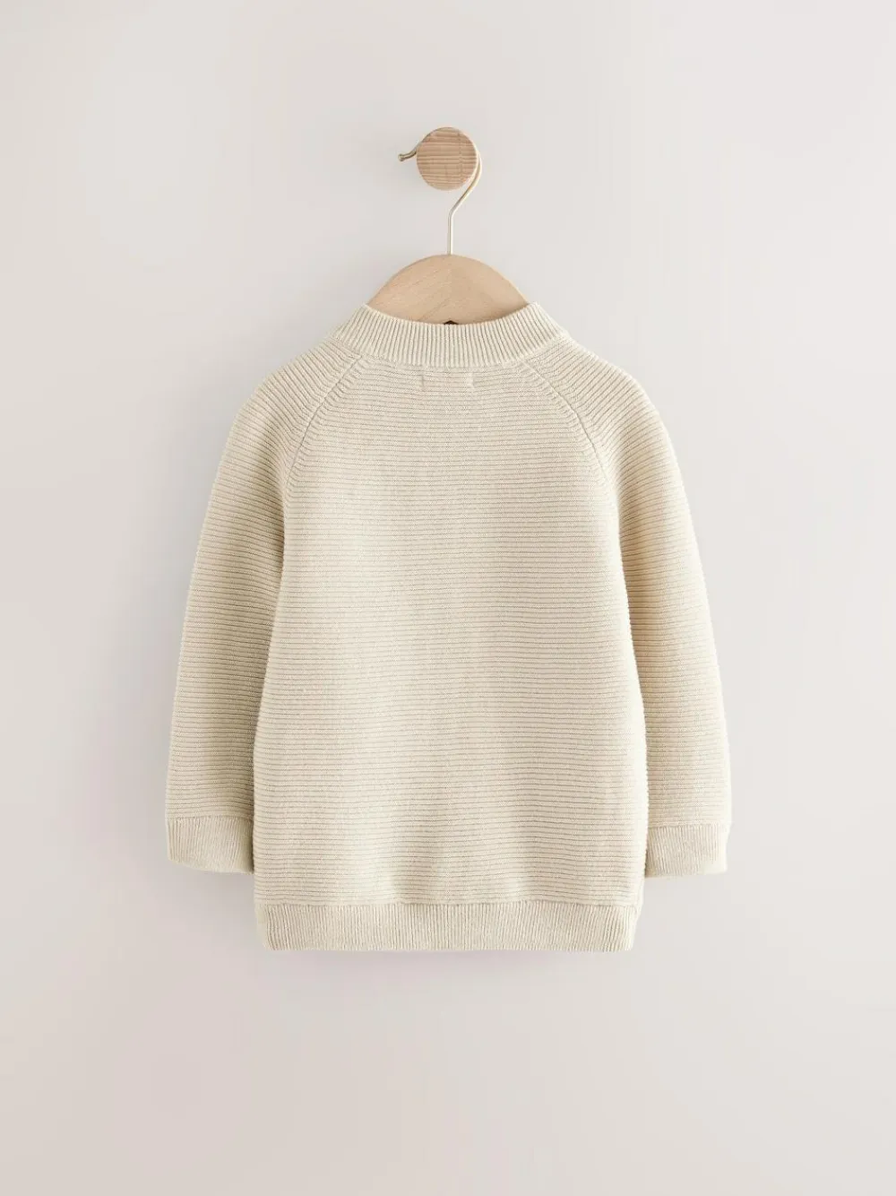 New Next Neutral Bear Zip Through Cardigan (3mths-7yrs)