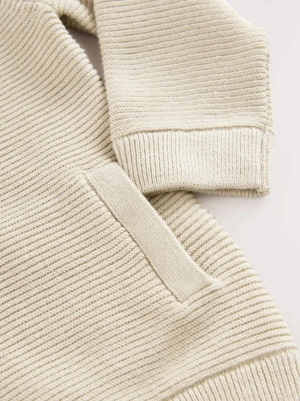 New Next Neutral Bear Zip Through Cardigan (3mths-7yrs)