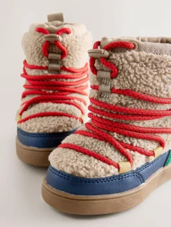 Next Neutral Borg Bungee Pull On Boots^BOY Baby Boots|Boots