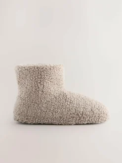 Best Next Slipper Boots Neutral Borg