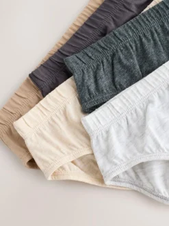 Outlet Next Briefs 5 Pack (1.5-16yrs) Neutral