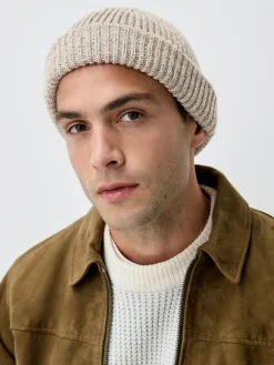 Clearance Next Neutral Brown Beanie Hat