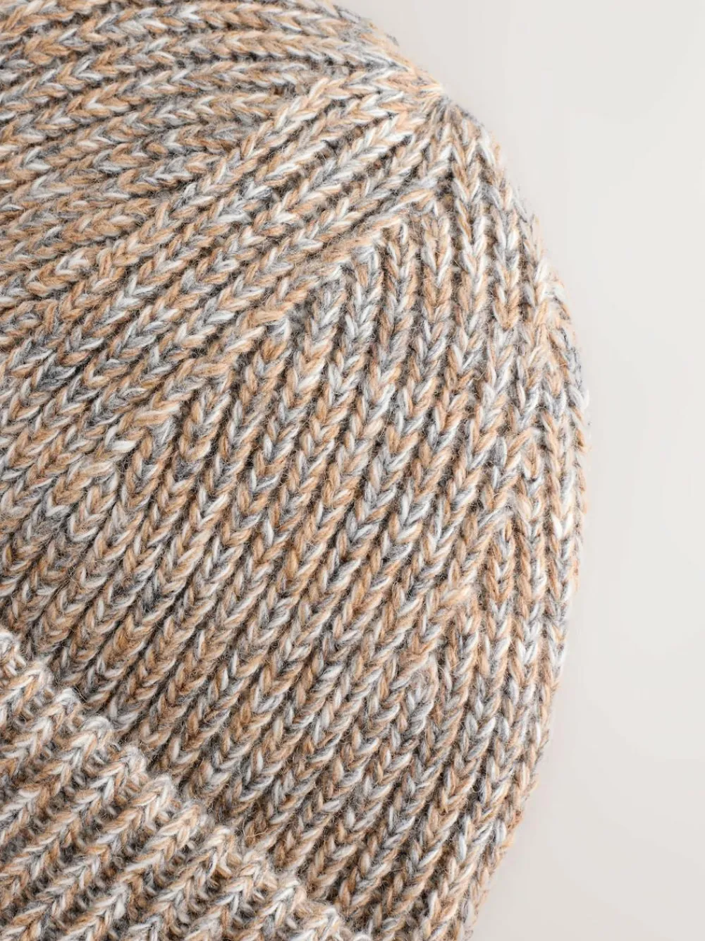Clearance Next Neutral Brown Beanie Hat