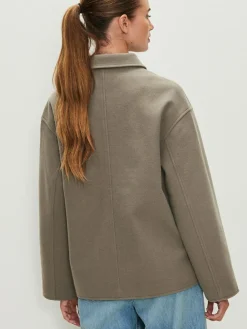 Next Brushed Collared Jacket^Women Coats & Jackets|Coats & Jackets