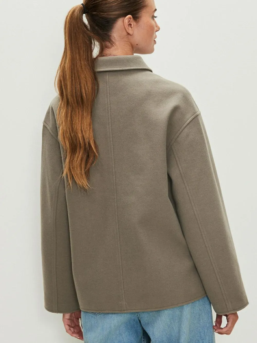 Next Brushed Collared Jacket^Women Coats & Jackets|Coats & Jackets