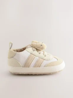 Online Next Neutral Bunny Baby Trainers (0-24mths)