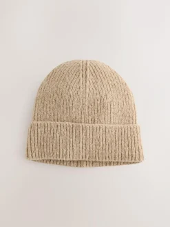 Online Next Chunky Knit Beanie Hat (1-16yrs) Neutral