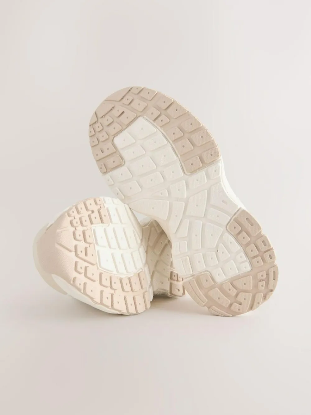 Next Neutral Chunky Lace up Trainers^ Sneakers