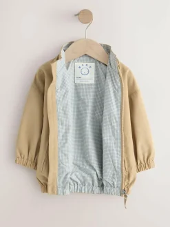 Next Neutral Collared Coach Jacket (3mths-7yrs)^BOY Coats, Jackets & Pramsuits|Coats, Jackets & Pramsuits