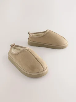Next Neutral Cosy Mule Slippers^BOY Nightwear
