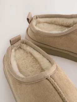 Next Neutral Cosy Mule Slippers^BOY Nightwear