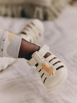 New Next EVA Fisherman Sandals (0-24mths) Neutral Ducks