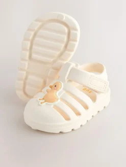 New Next EVA Fisherman Sandals (0-24mths) Neutral Ducks