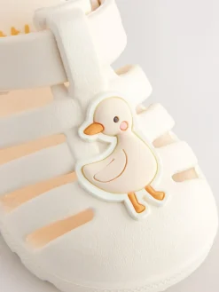 New Next EVA Fisherman Sandals (0-24mths) Neutral Ducks