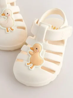 New Next EVA Fisherman Sandals (0-24mths) Neutral Ducks